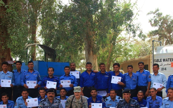 Iraqi Police Graduation Ceremony