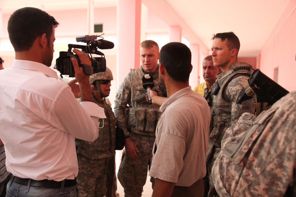 Mosul School Opening