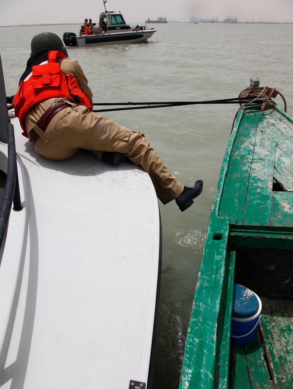 Umm Qsar border patrol