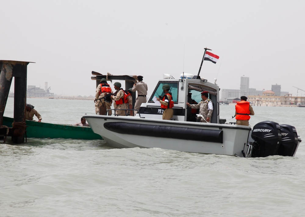 Umm Qsar border patrol