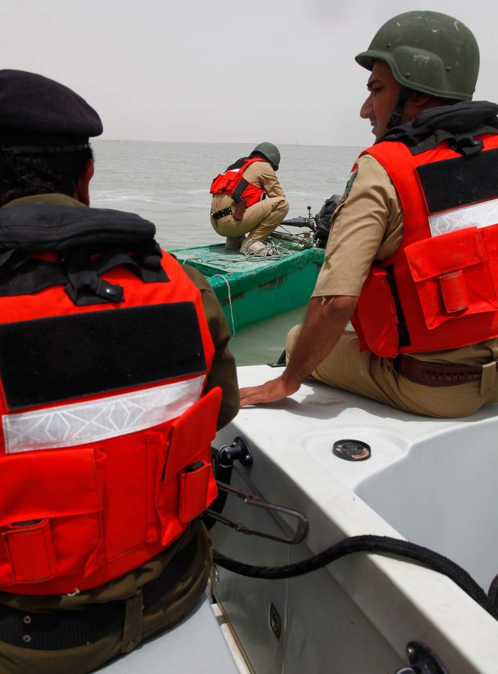 Umm Qsar border patrol