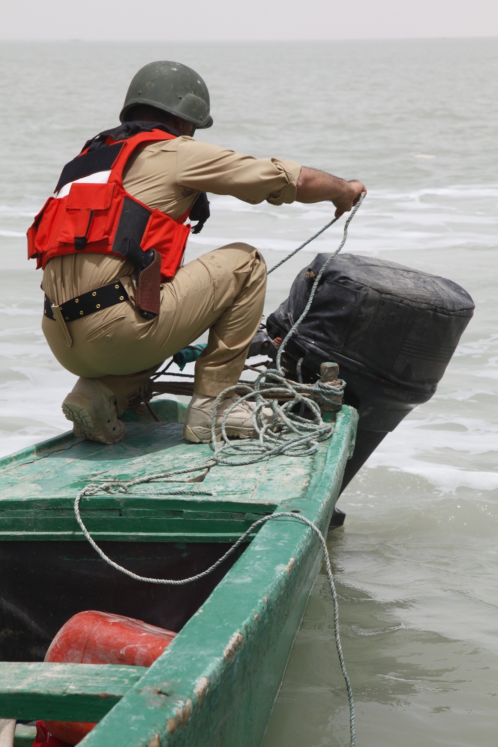 Umm Qsar border patrol