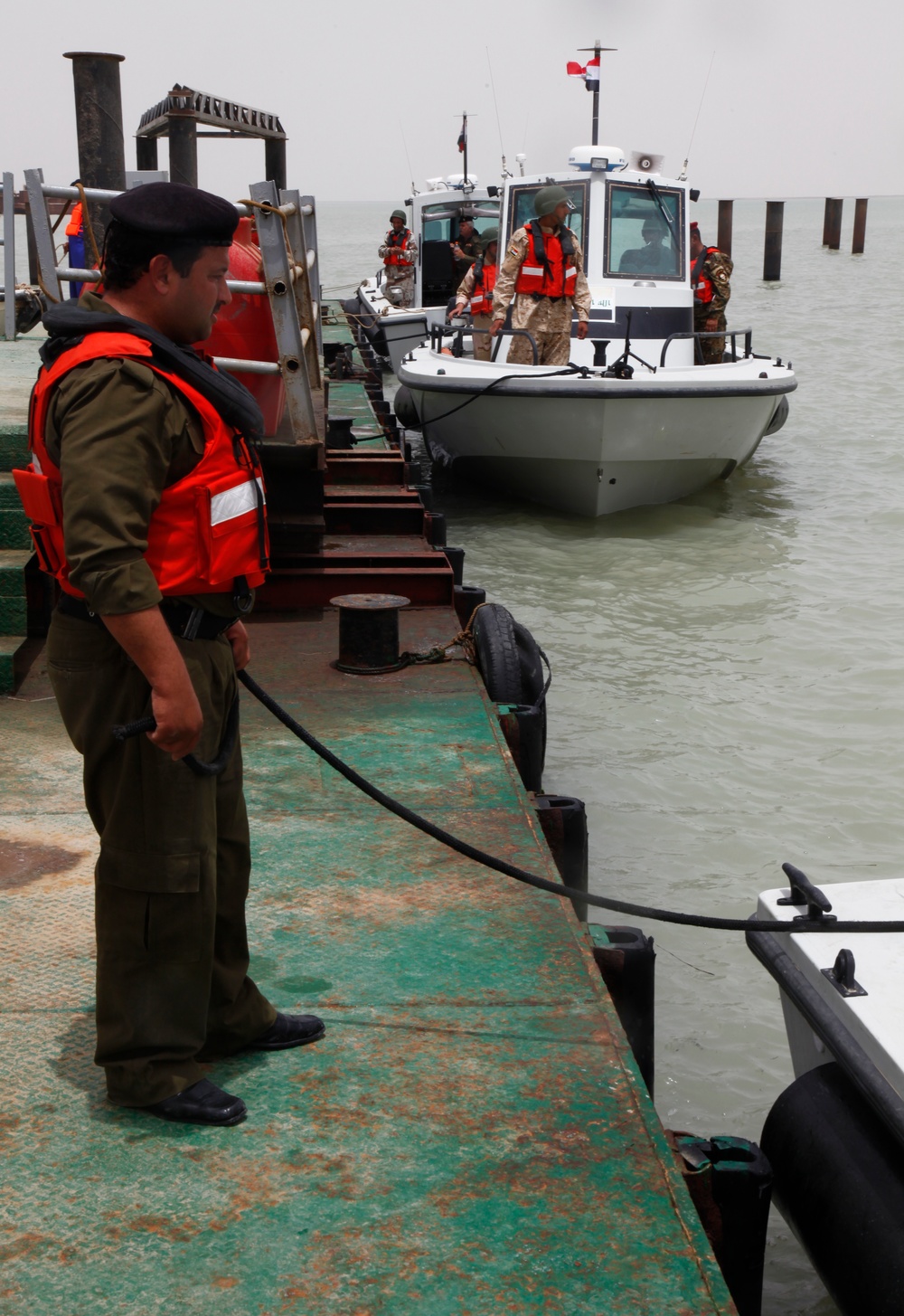 Umm Qsar border patrol