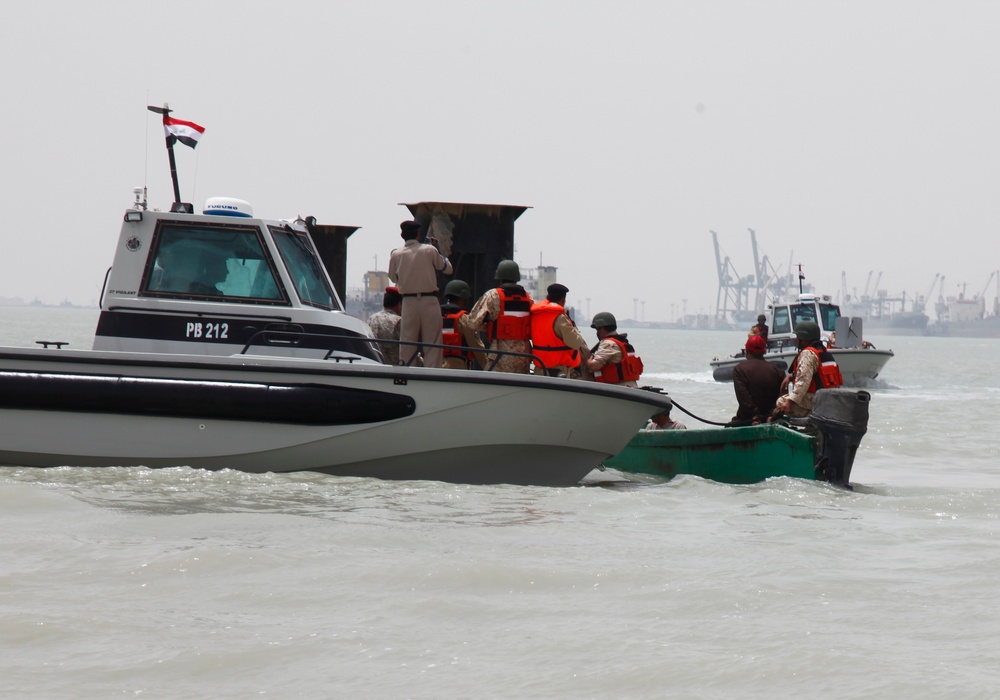 Umm Qsar border patrol