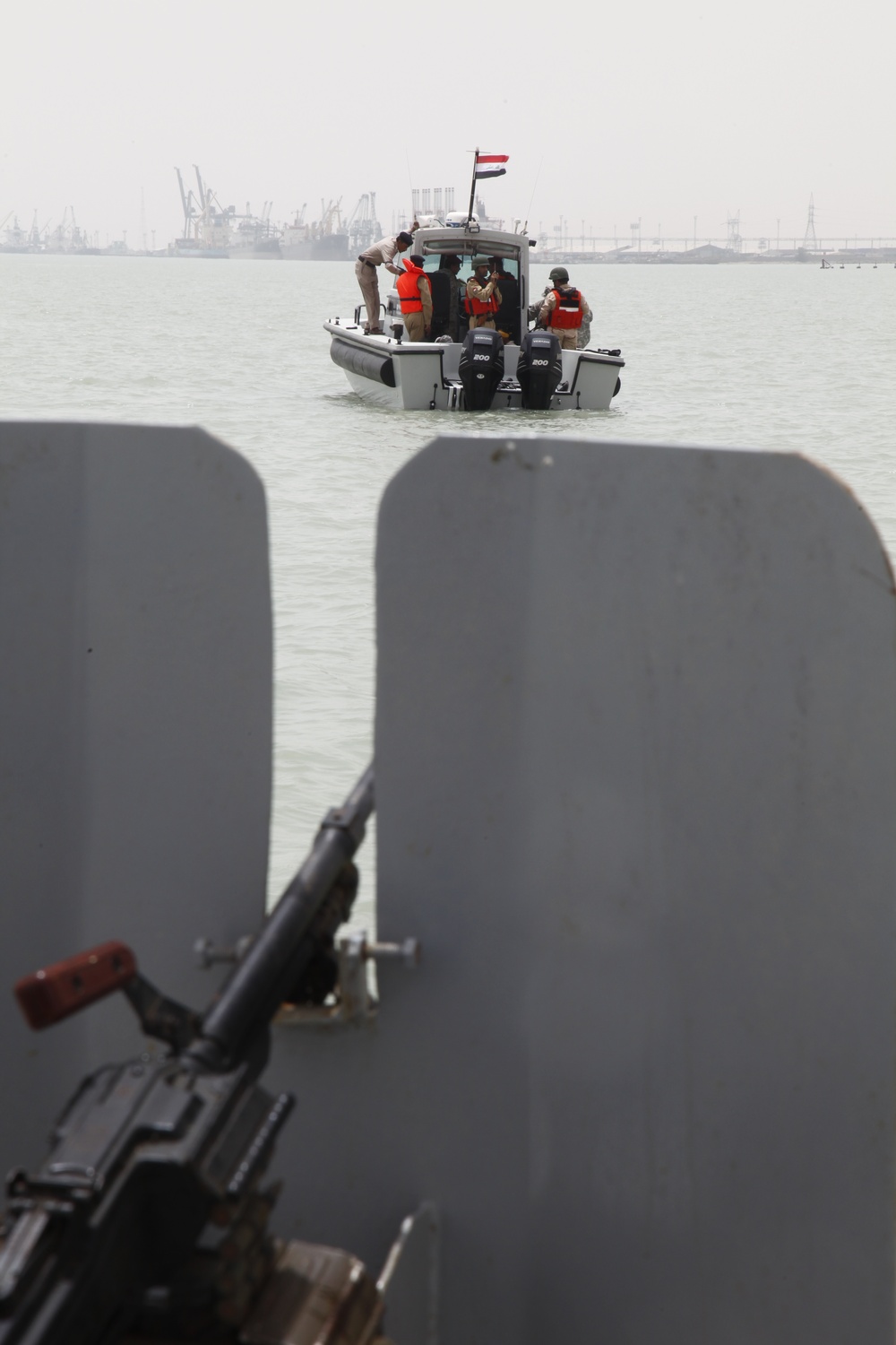 Umm Qsar border patrol