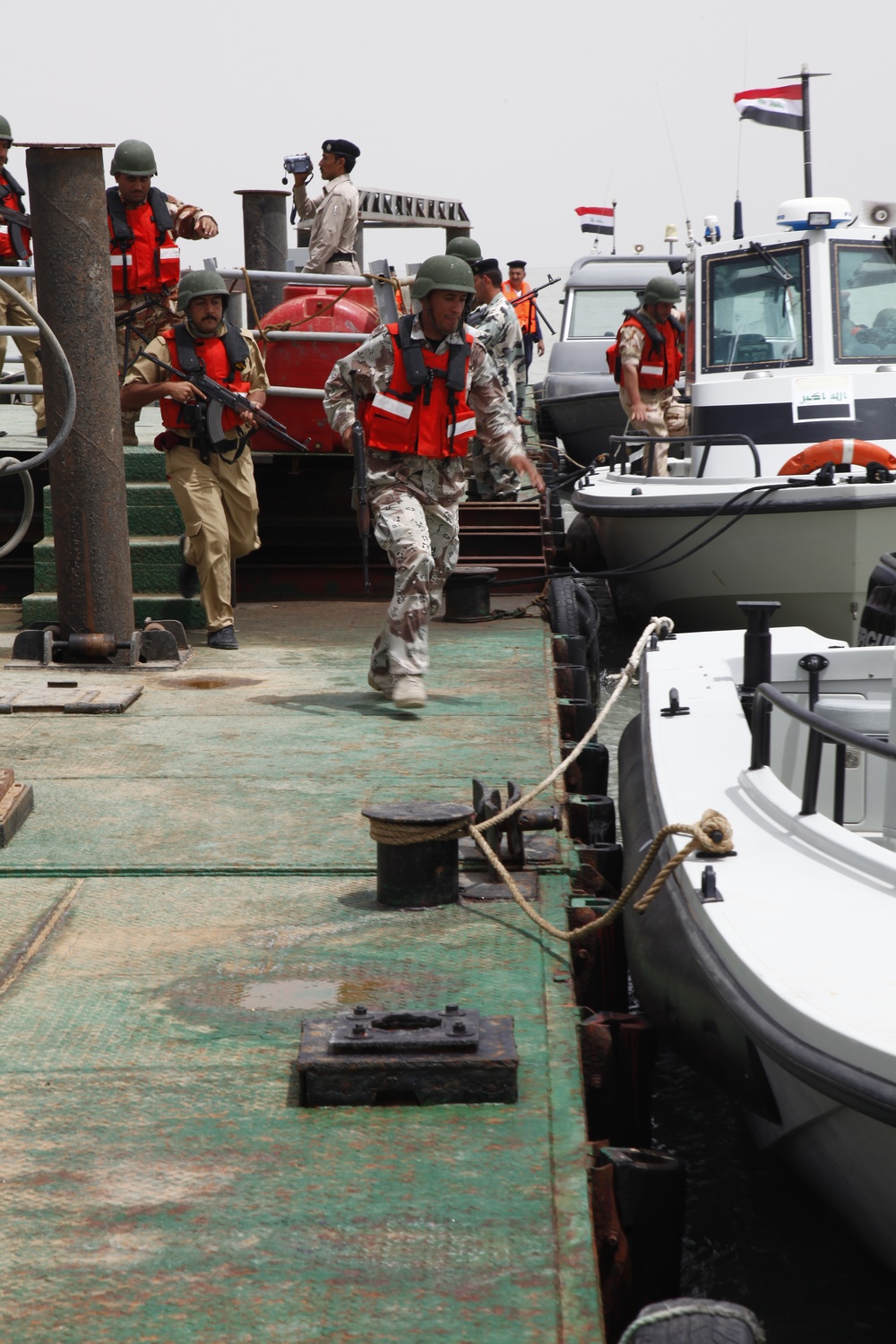 Umm Qsar border patrol
