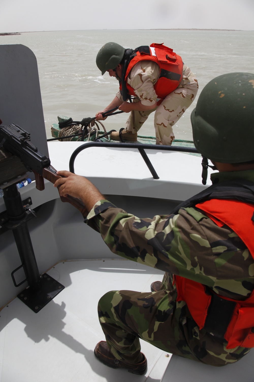 Umm Qsar border patrol