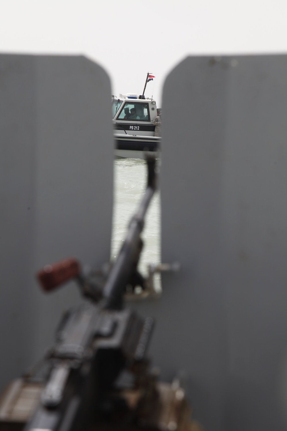 Umm Qsar border patrol