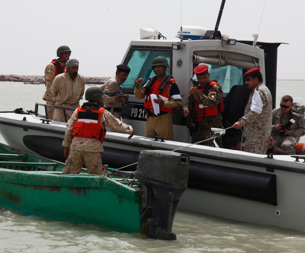 Umm Qsar border patrol