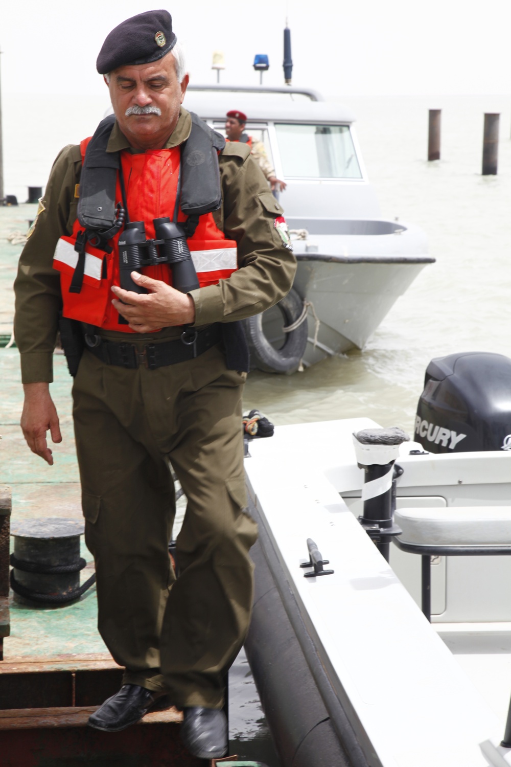 Umm Qsar border patrol