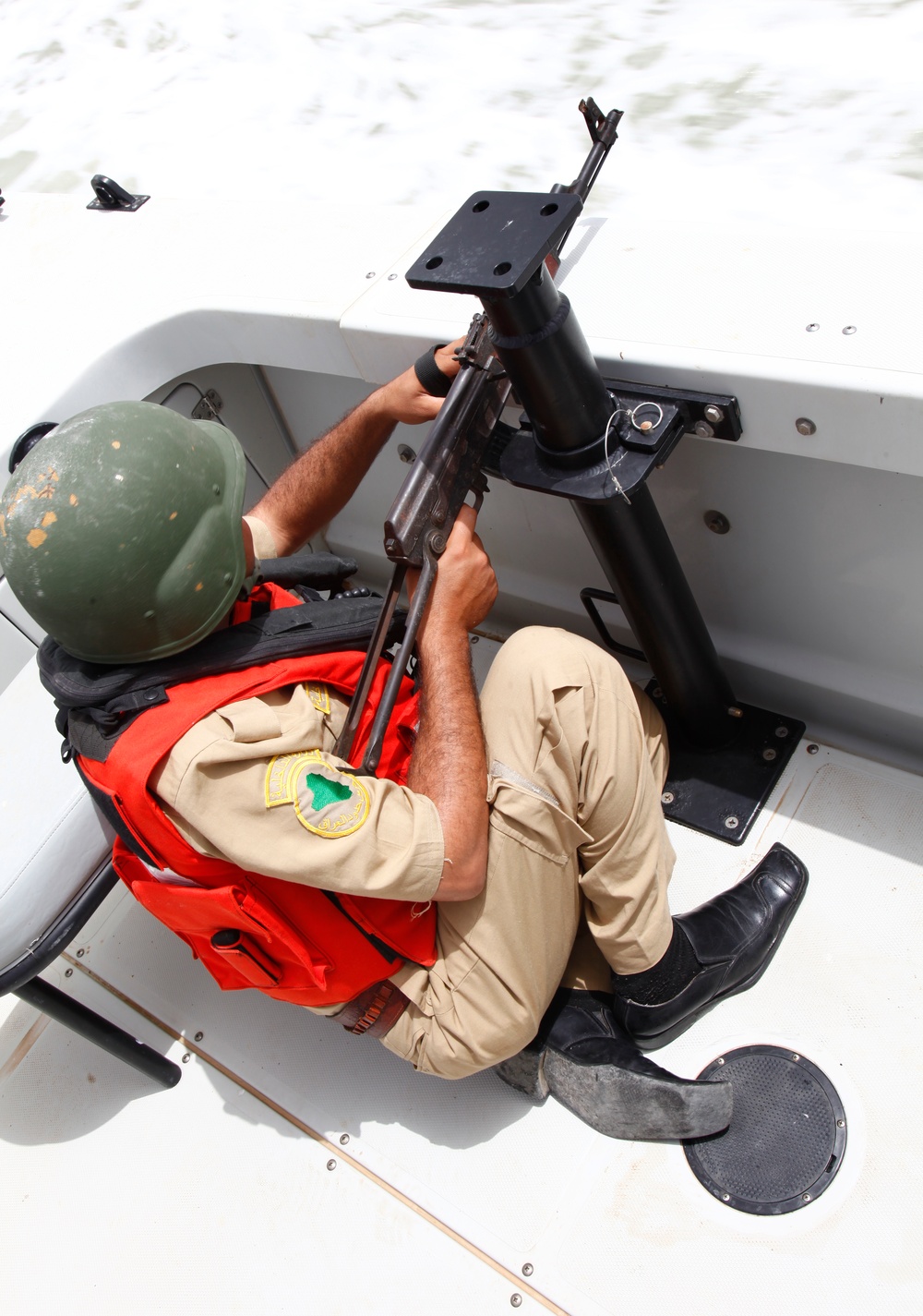 Umm Qsar border patrol