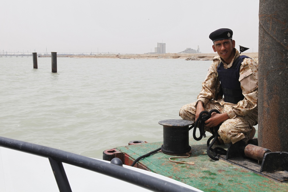 Umm Qsar border patrol