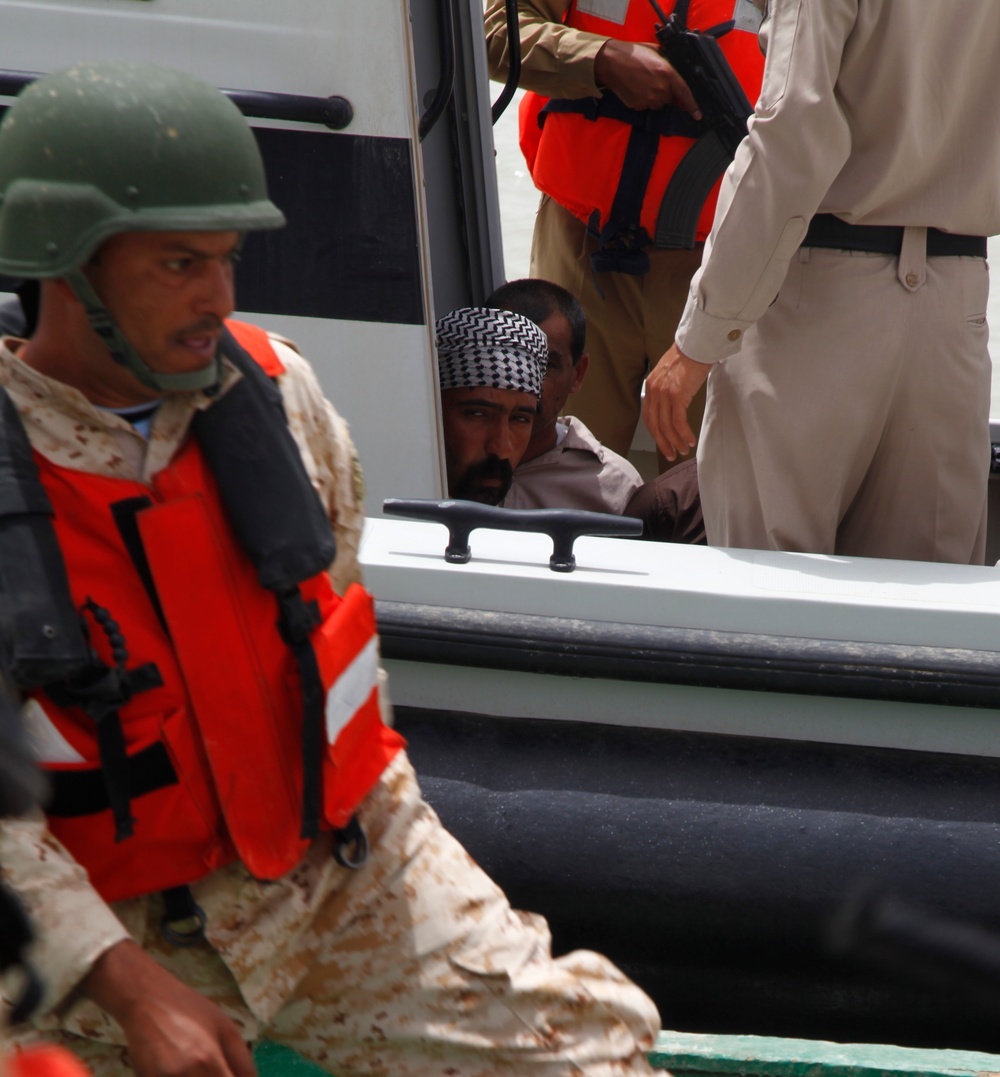 Umm Qsar border patrol