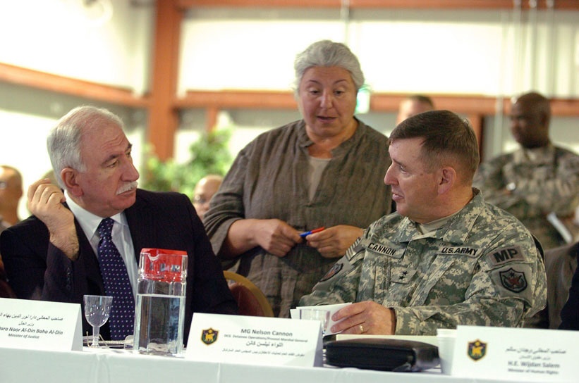 USF-I Deputy Commanding General Holds the First Cropper TIF Transfer Conference