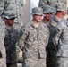 1-7 ADA Soldiers Participate in Deployed Retreat Ceremony