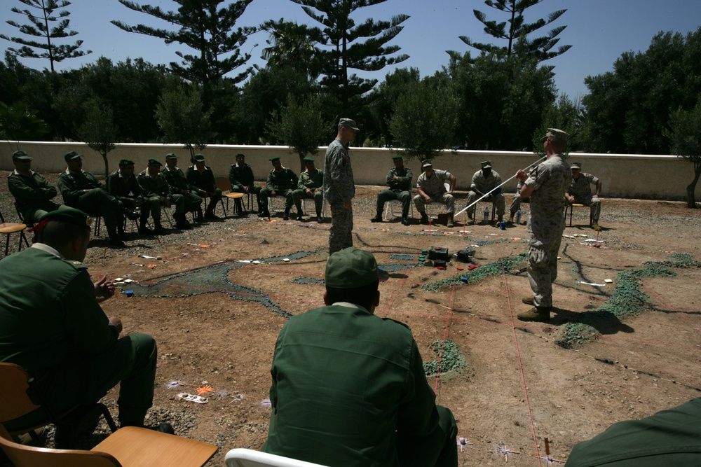 Moroccans, U.S. Forces Work to Hone Planning Process During AFRICAN LION 2010