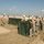 Guardsmen Construct Hesco Wall in Port Fourchon