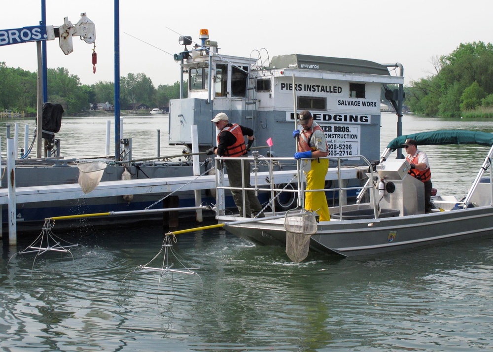 Electro-fishing to Battle Asian Carp