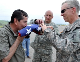 1st TSC aids Tajik victims of natural disaster