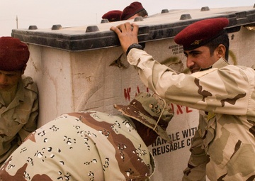 'Gunner' Soldiers Deliver Supplies to IA Partners