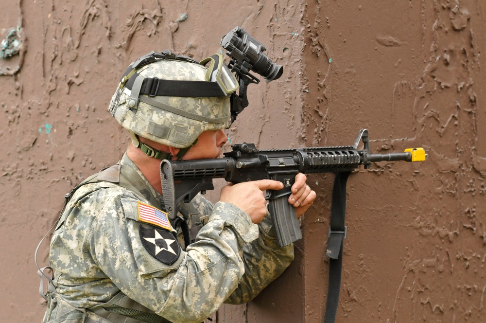 Cavalry Scouts Train on Urban Operations