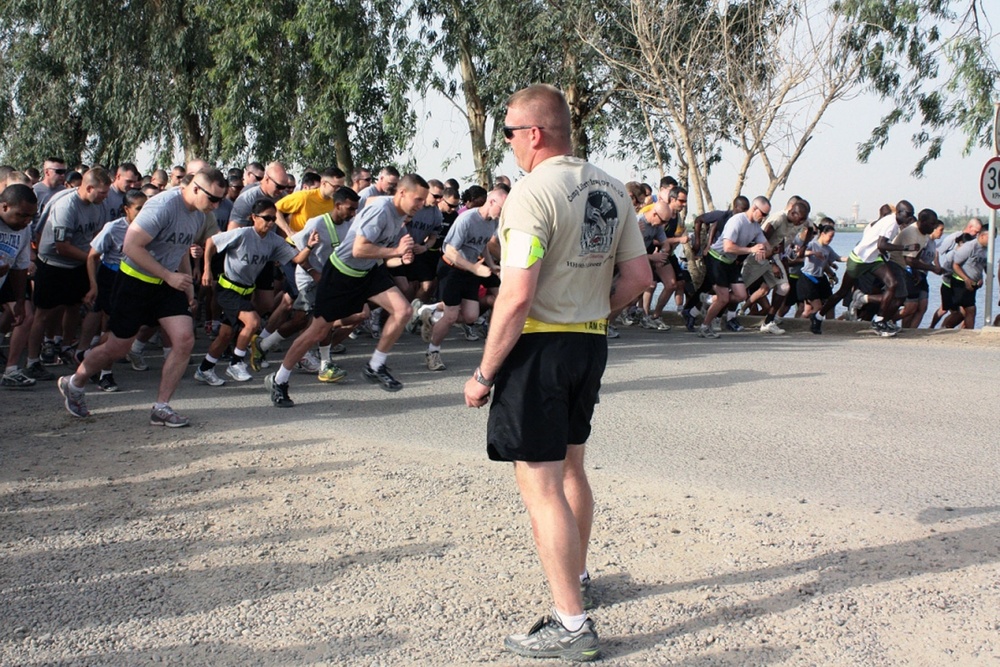 Runners, walkers bid farewell to 16th Engineers with 5K race