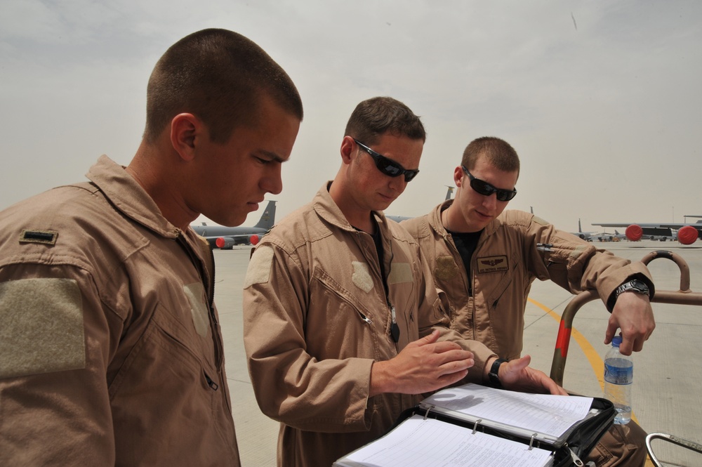 Aerial refueling over Afghanistan