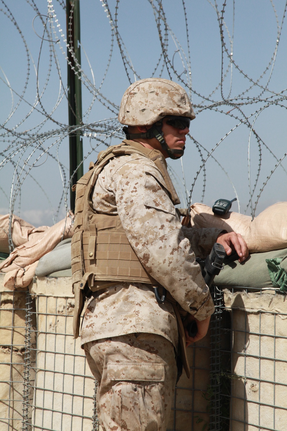 Patrol around Bagram Airfield