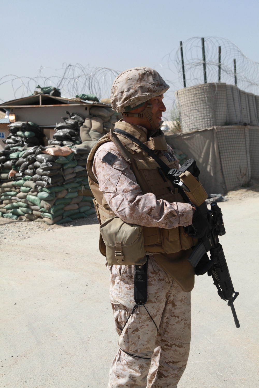 Patrol around Bagram Airfield