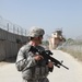 Patrol around Bagram Airfield