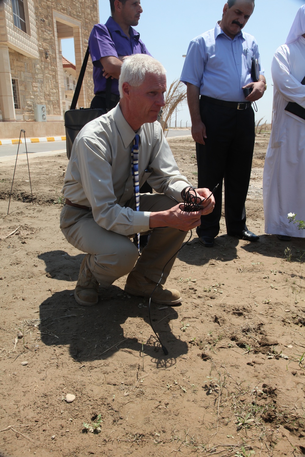 Tikrit University Soil Testing