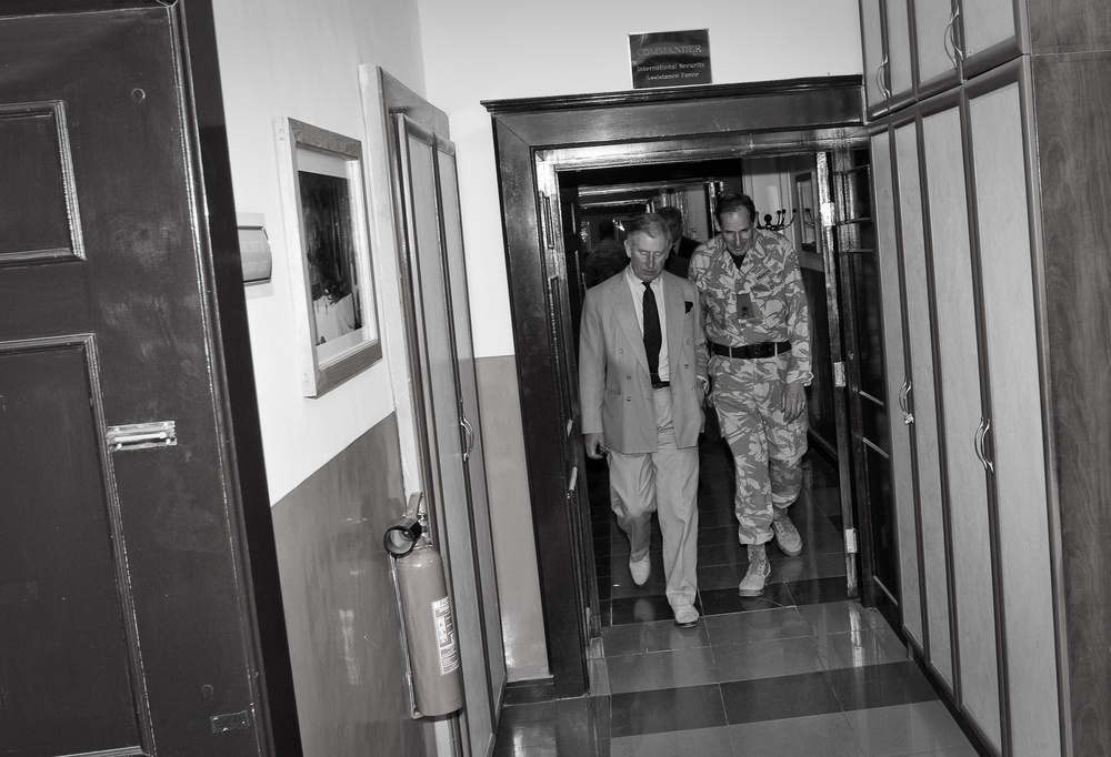 Prince Charles in Afghanistan