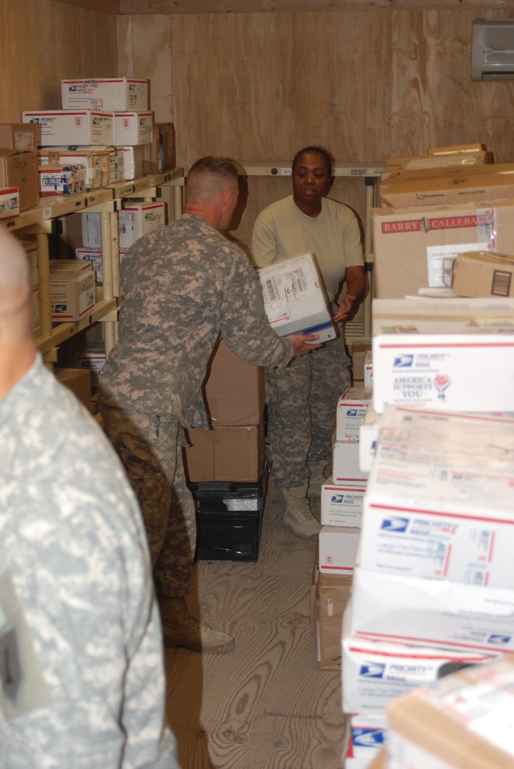 Big Red mail room