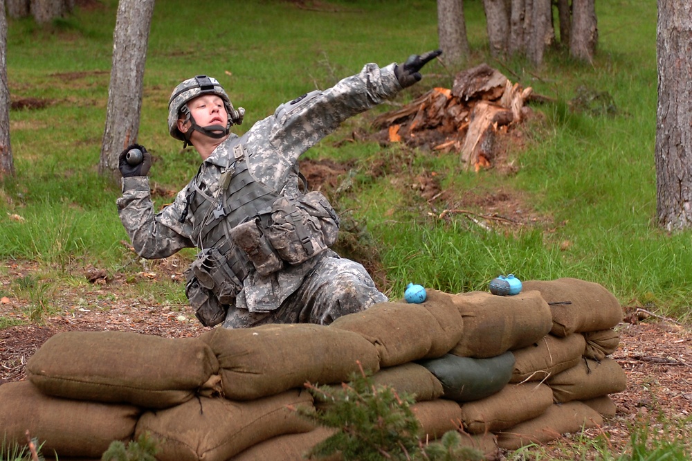 Soldiers compete in warrior competition