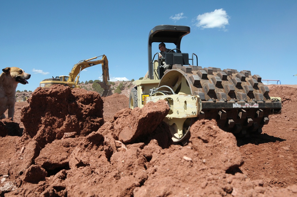 The Air National Guard assists the Navajo Nation