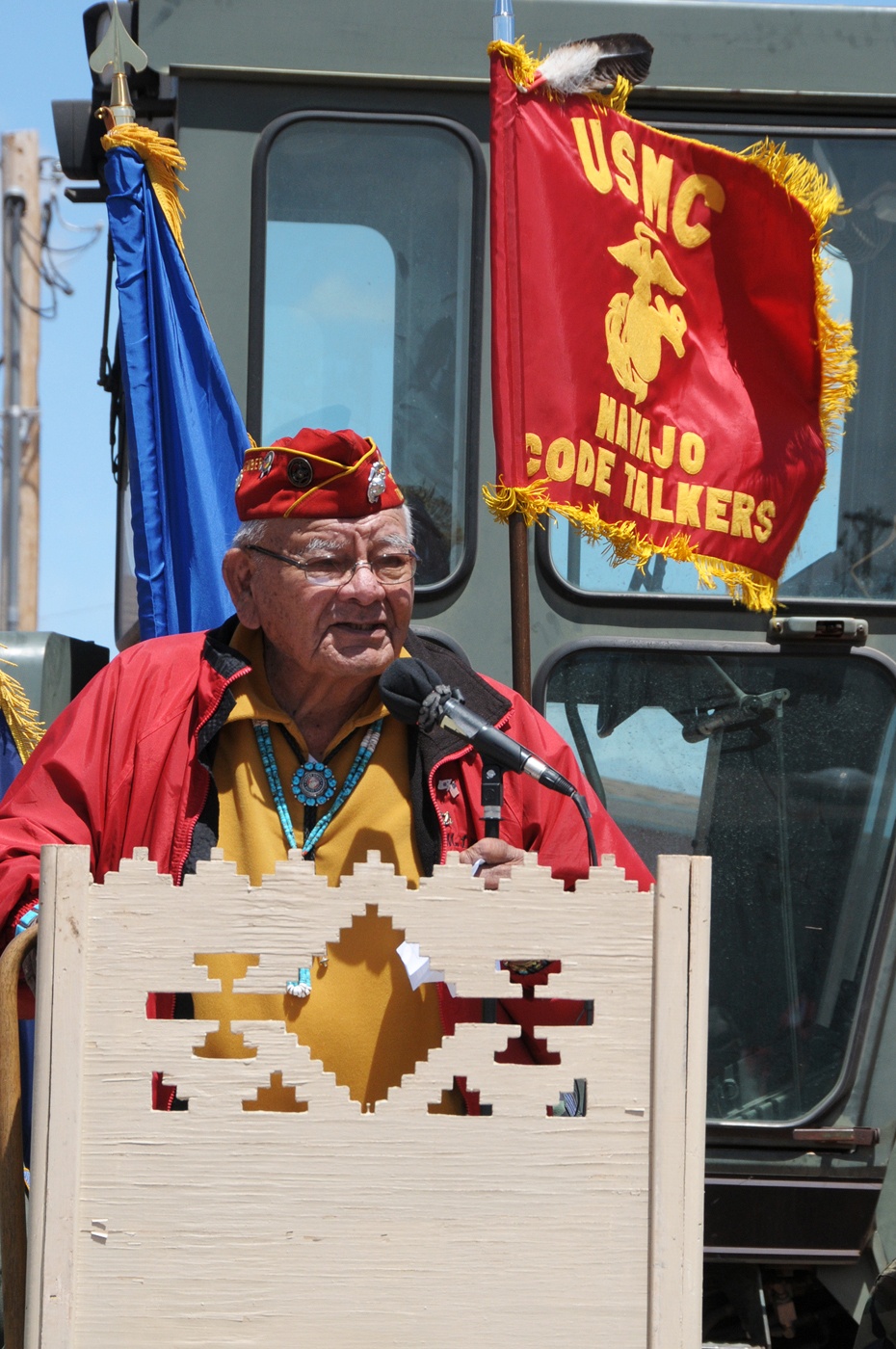 The Air National Guard assists the Navajo Nation