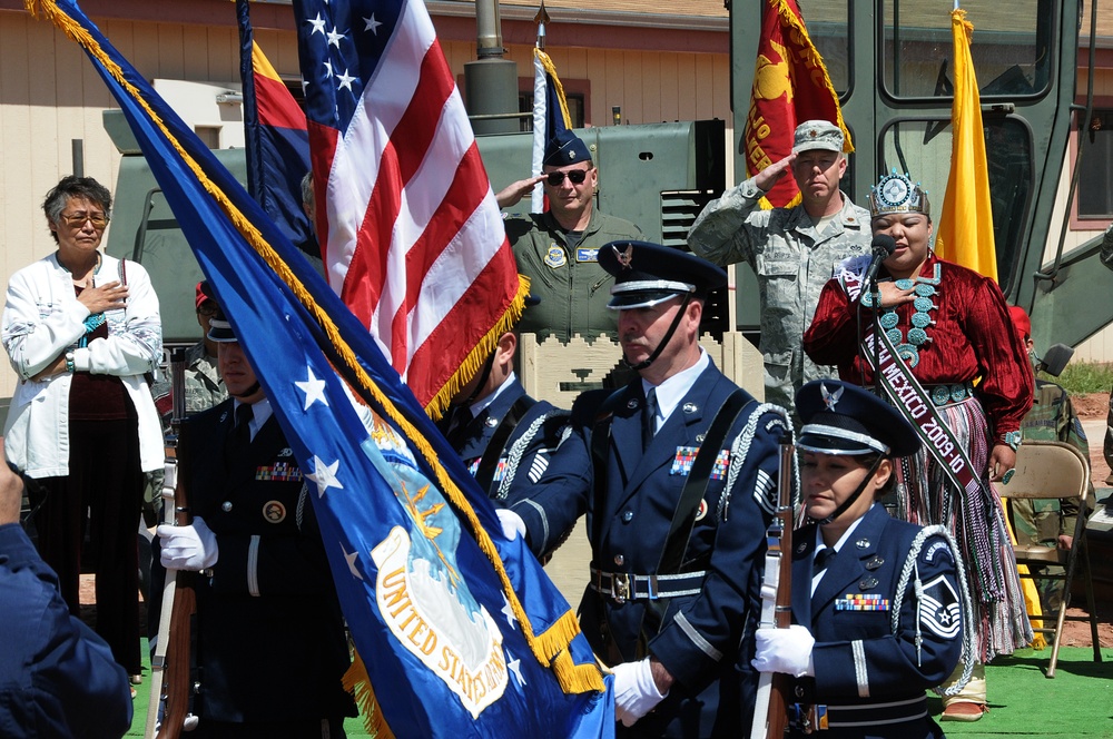 The Air National Guard assists the Navajo Nation