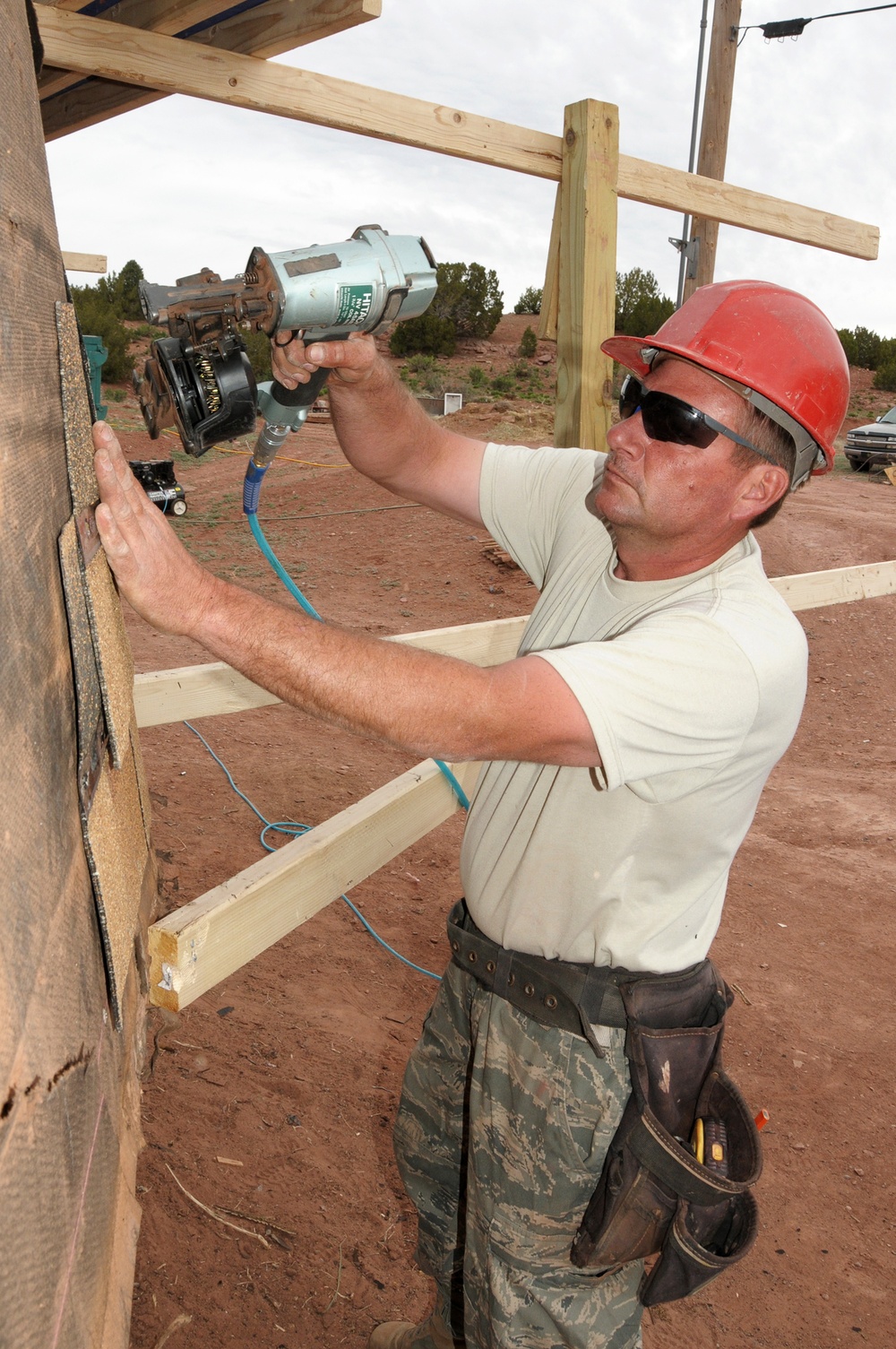 The Air National Guard assists the Navajo Nation