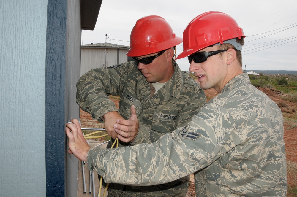 The Air National Guard assists the Navajo Nation