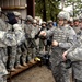 Senior leader experiences pre-deployment training