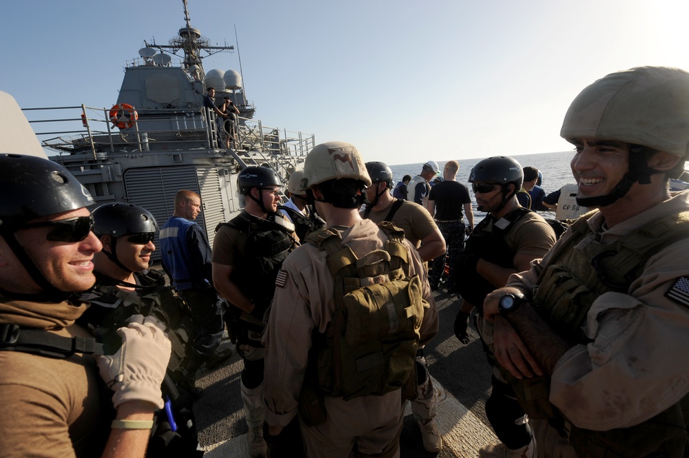 CTF 151 conducts anti-piracy operations in the Gulf of Aden