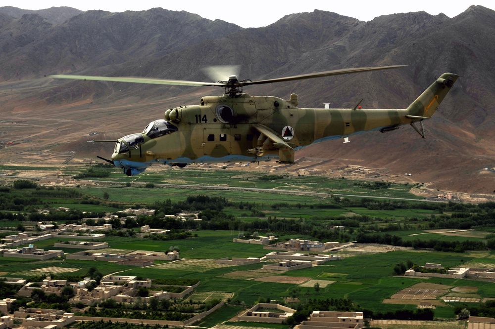 Airman Leads Joint Mi-35 Attack Helicopter Advisor Team for Afghan Air Corps
