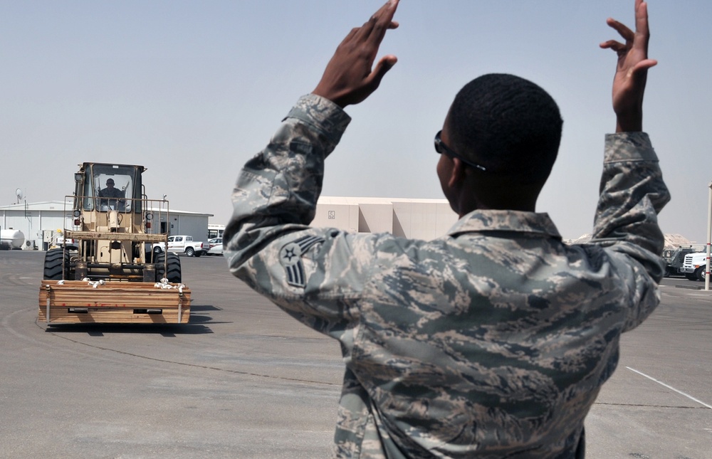 Joint Base Andrews Senior Airman, Queens Native, Supports Air Terminal Ops in Southwest Asia