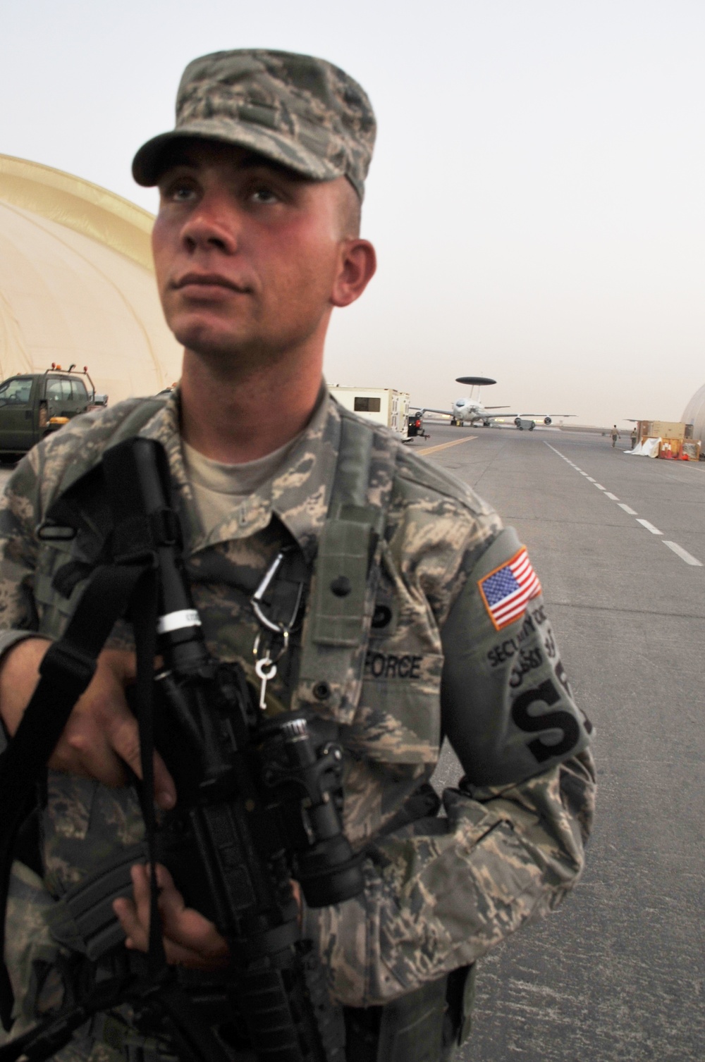 Luke Senior Airman, Eastham Native, Supports Security Forces Operations for Southwest Asia Outpost