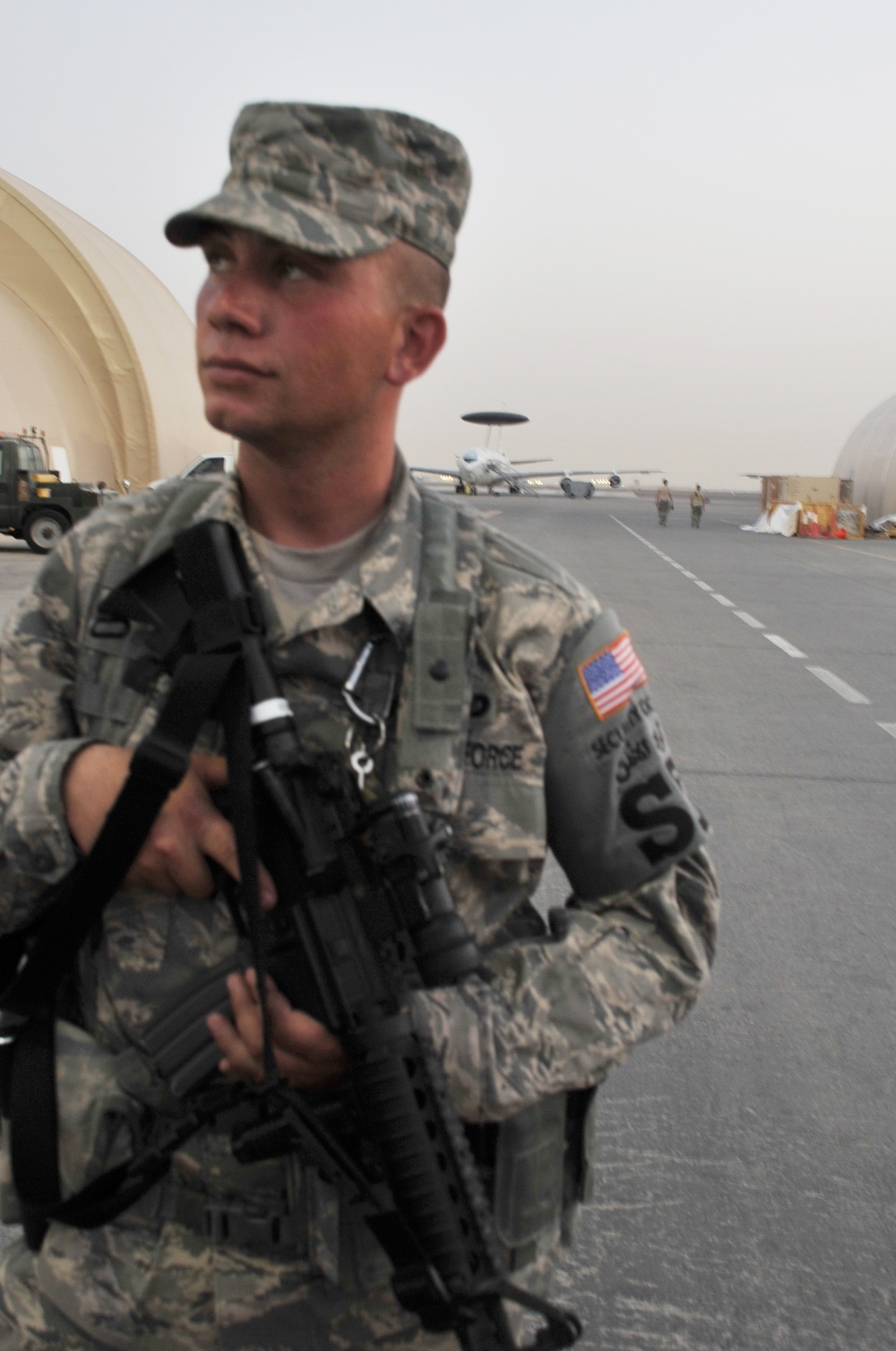Luke Senior Airman, Eastham Native, Supports Security Forces Operations for Southwest Asia Outpost