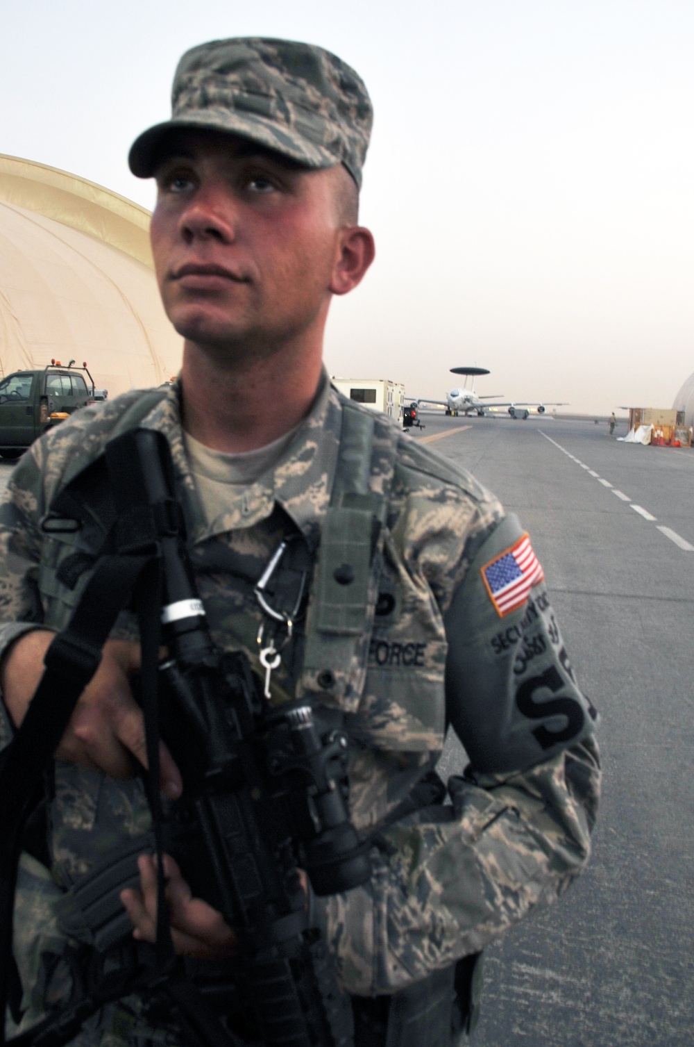 Luke Senior Airman, Eastham Native, Supports Security Forces Operations for Southwest Asia Outpost