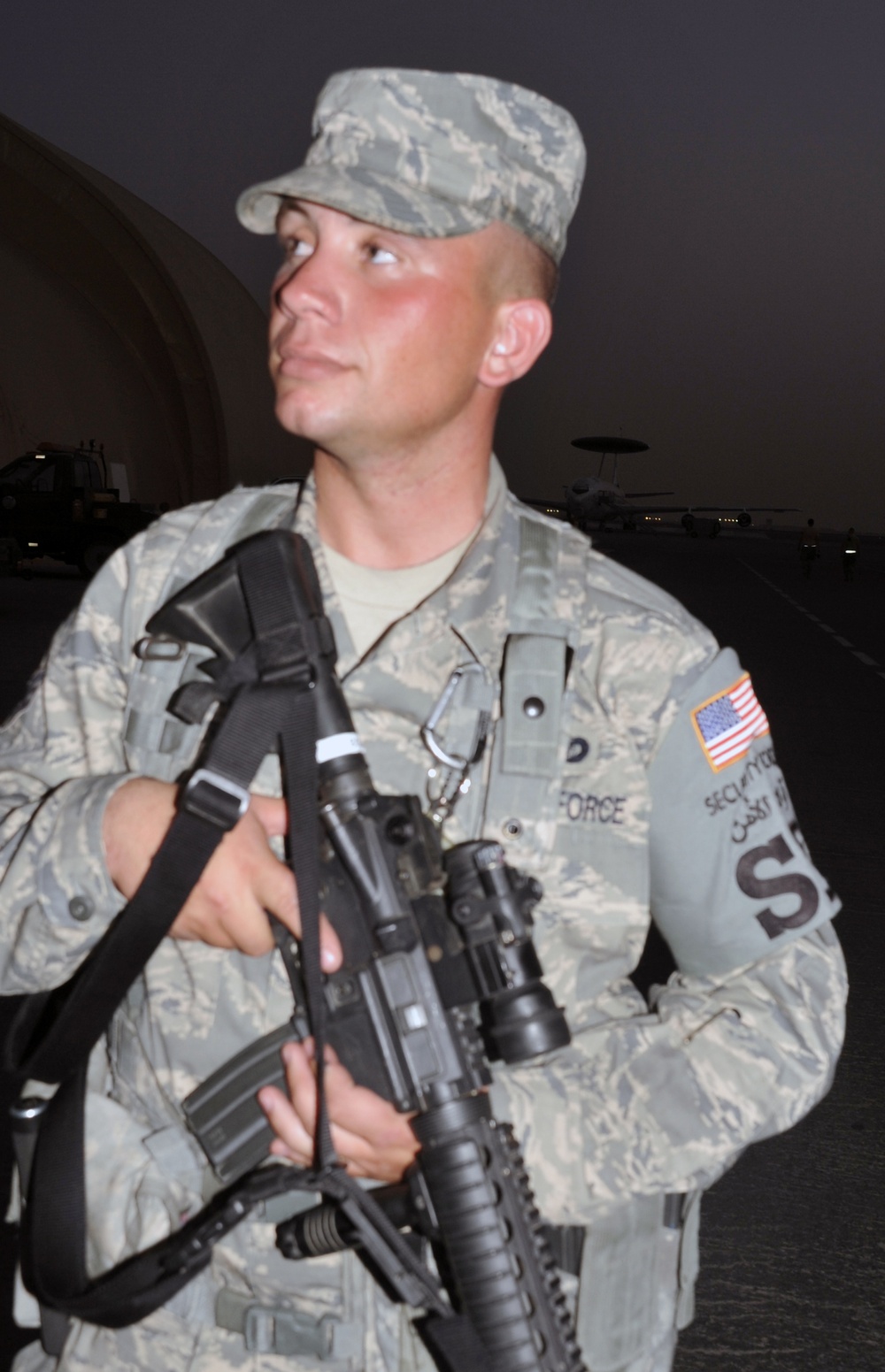 Luke Senior Airman, Eastham Native, Supports Security Forces Operations for Southwest Asia Outpost