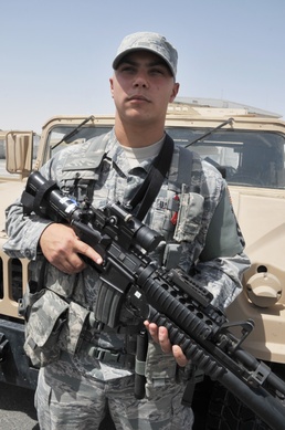 Seymour-Johnson Airman First Class, Mantua Native, Supports Security, Force Protection for Southwest Asia Base