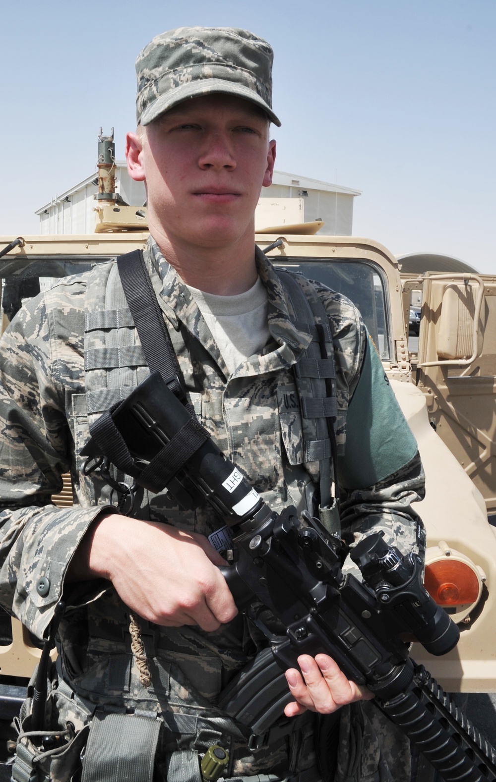 Illinois Native, Deployed From Luke AFB, Supports Security Forces Operations for Southwest Asia Base
