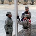 380th Airmen Honor American Flag in Retreat Ceremony